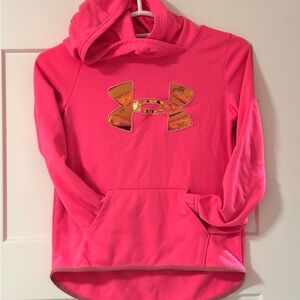 Under Armour Kids Bright Pink Hoodie